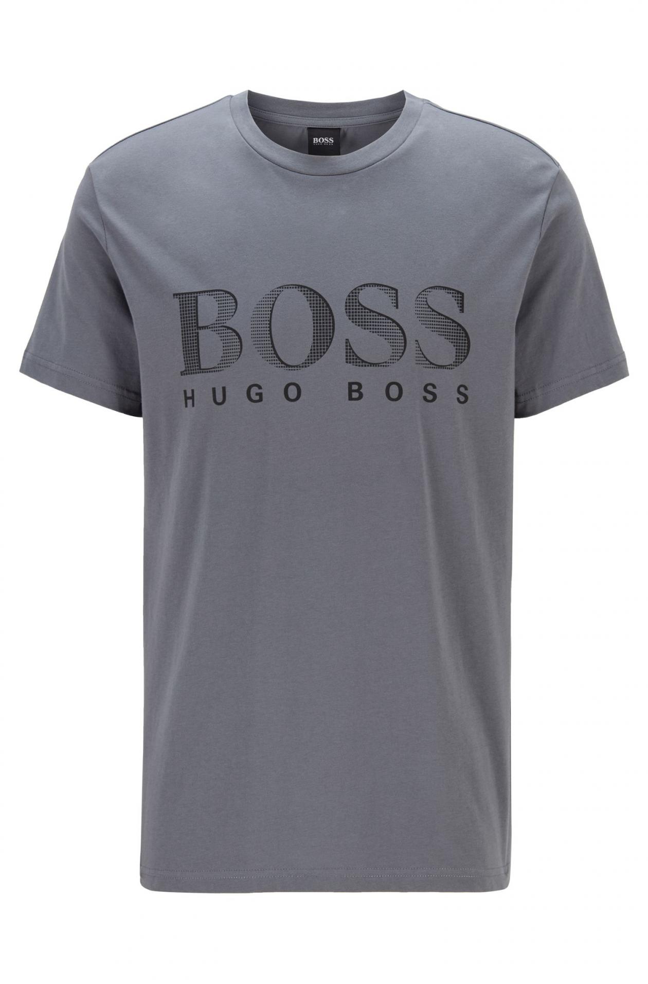 HUGO BOSS Uomo Abbigliamento Abbigliamento per la notte Loungewear T-shirt relaxed fit per labbigliamento da casa in cotone elasticizzato con logo 